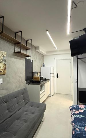 Studio à venda com 23m², 1 quarto e sem vaga