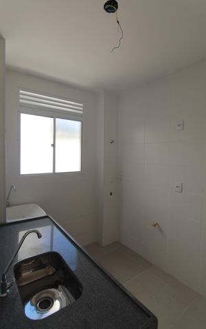 Apartamento à venda com 65m², 2 quartos e 1 vagaCozinha e Área de Serviço