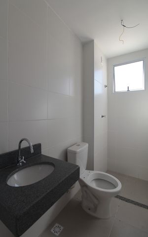 Apartamento à venda com 65m², 2 quartos e 1 vagaBanheiro Social