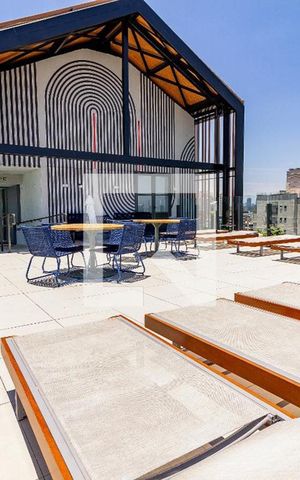 Studio à venda com 50m², 1 quarto e sem vaga Studio à venda com 50m², 1 quarto e sem vagaÁrea comum - Piscina
