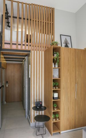 Studio à venda com 50m², 1 quarto e sem vaga Studio à venda com 50m², 1 quarto e sem vagaSala
