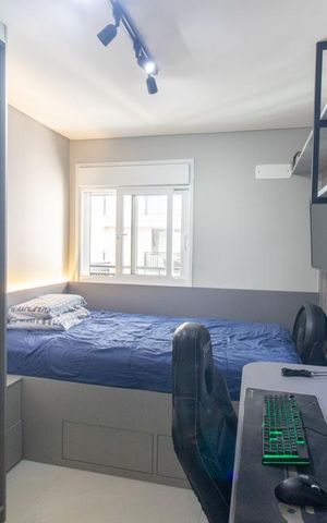Apartamento à venda com 126m², 4 quartos e 2 vagas Apartamento à venda com 126m², 4 quartos e 2 vagasQuarto 2