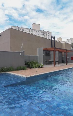 Apartamento para alugar com 44m², 2 quartos e 1 vagaÁrea comum - Piscina
