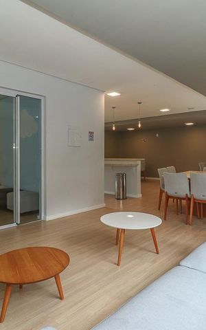 Apartamento para alugar com 44m², 2 quartos e 1 vagaÁrea comum - Salão de festas