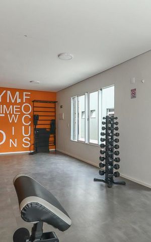 Apartamento para alugar com 44m², 2 quartos e 1 vagaÁrea comum - Academia