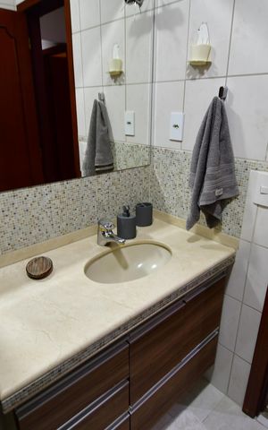 Apartamento para alugar com 120m², 3 quartos e 1 vagaBanheiro Social