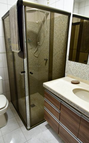 Apartamento para alugar com 120m², 3 quartos e 1 vagaBanheiro Social