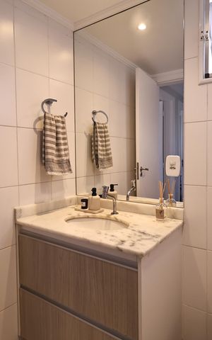 Apartamento à venda com 50m², 2 quartos e 1 vaga Apartamento à venda com 50m², 2 quartos e 1 vagaBanheiro