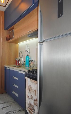 Apartamento à venda com 49m², 2 quartos e 1 vagaCozinha