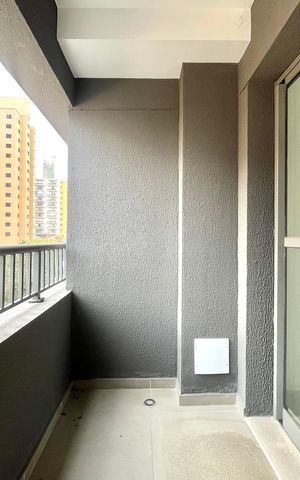 Studio à venda com 24m², 1 quarto e sem vagaVaranda