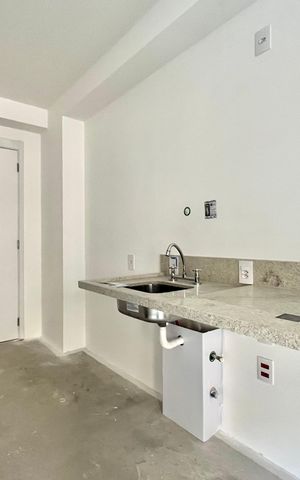 Studio à venda com 24m², 1 quarto e sem vagaCozinha