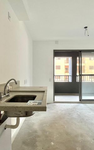 Studio à venda com 24m², 1 quarto e sem vagaCozinha