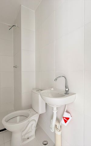 Apartamento à venda com 30m², 2 quartos e sem vaga Apartamento à venda com 30m², 2 quartos e sem vagaBanheiro