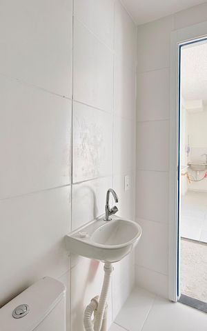 Apartamento à venda com 30m², 2 quartos e sem vaga Apartamento à venda com 30m², 2 quartos e sem vagaBanheiro
