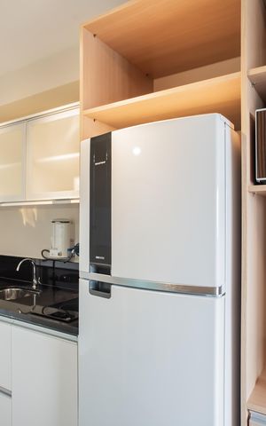 Studio para alugar com 29m², 1 quarto e sem vaga Studio para alugar com 29m², 1 quarto e sem vagaCozinha