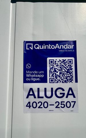 Apartamento para alugar com 15m², 1 quarto e sem vaga Apartamento para alugar com 15m², 1 quarto e sem vagaPlaca