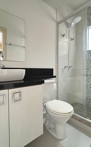 Casa para alugar com 138m², 3 quartos e 1 vagaBanheiro suíte 