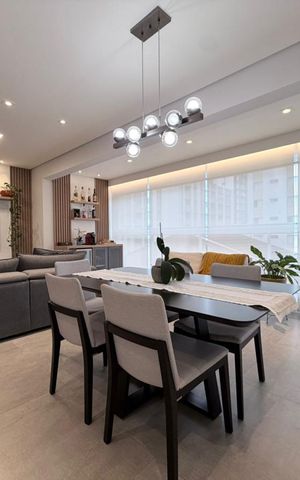 Apartamento à venda com 112m², 3 quartos e 2 vagasSala