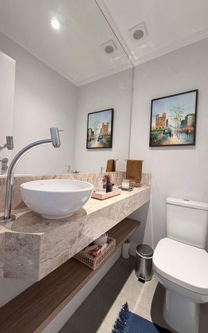 Apartamento à venda com 112m², 3 quartos e 2 vagasBanheiro