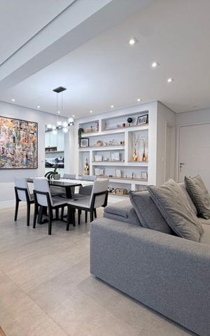 Apartamento à venda com 112m², 3 quartos e 2 vagasSala