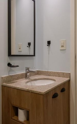 Studio à venda com 25m², 1 quarto e sem vaga Studio à venda com 25m², 1 quarto e sem vagaBanheiro