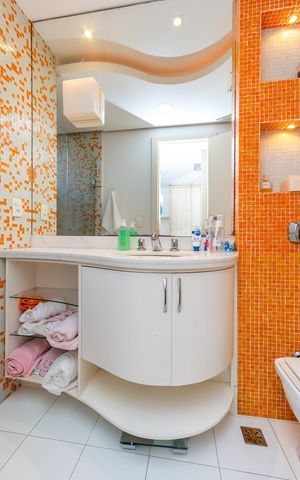 Apartamento à venda com 201m², 3 quartos e 4 vagas Apartamento à venda com 201m², 3 quartos e 4 vagasBanheiro