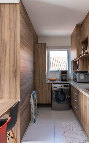 Apartamento à venda com 31m², 1 quarto e 1 vagaCozinha e Área de Serviço