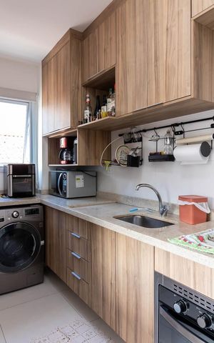Apartamento à venda com 31m², 1 quarto e 1 vagaCozinha e Área de Serviço