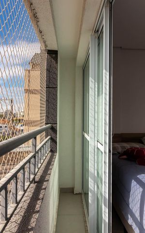 Apartamento à venda com 31m², 1 quarto e 1 vagaVaranda
