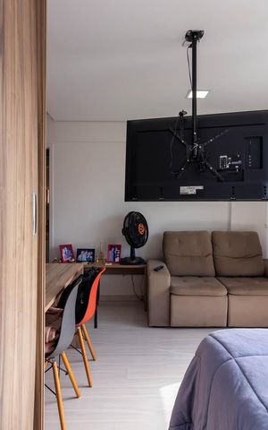 Apartamento à venda com 31m², 1 quarto e 1 vagaSala e Quarto