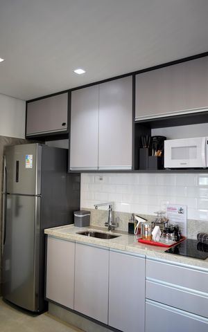 Studio para alugar com 45m², 1 quarto e sem vagaCozinha