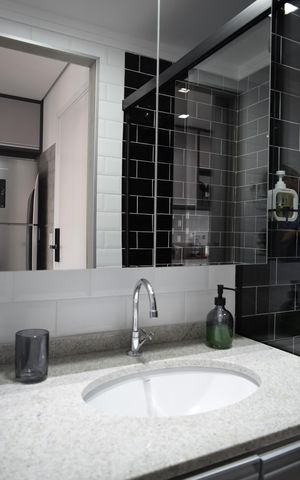 Studio para alugar com 45m², 1 quarto e sem vagaBanheiro