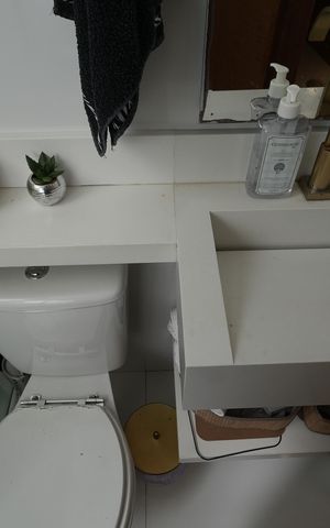 Apartamento à venda com 184m², 2 quartos e 2 vagasBanheiro Social