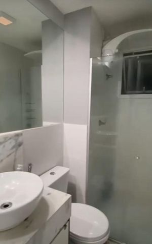 Apartamento para alugar com 47m², 2 quartos e 1 vaga Apartamento para alugar com 47m², 2 quartos e 1 vagaBanheiro