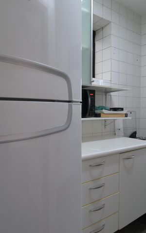 Apartamento para alugar com 78m², 2 quartos e 1 vagaCozinha e Área de Serviço