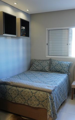 Apartamento para alugar com 79m², 2 quartos e 2 vagasQuarto 2