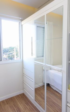 Apartamento à venda com 46m², 2 quartos e 1 vagaQuarto 2