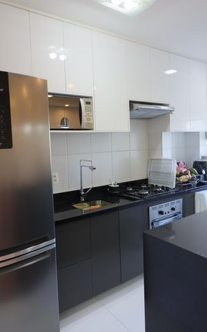 Apartamento à venda com 46m², 2 quartos e 1 vagaCozinha e Área de Serviço