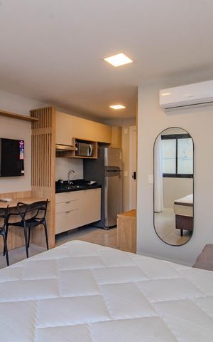 Studio para alugar com 38m², 1 quarto e 1 vaga Studio para alugar com 38m², 1 quarto e 1 vagaLoft