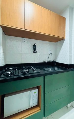 Apartamento para alugar com 30m², 1 quarto e sem vaga