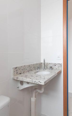 Apartamento à venda com 55m², 2 quartos e 1 vagaBanheiro