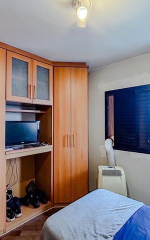 Apartamento à venda com 93m², 3 quartos e 1 vagaQuarto 2 - Suíte