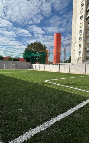 Apartamento à venda com 60m², 2 quartos e 1 vagaCampo de futebol