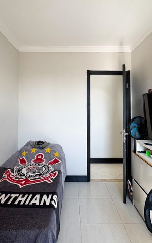 Apartamento à venda com 87m², 3 quartos e 2 vagas Apartamento à venda com 87m², 3 quartos e 2 vagasQuarto 2