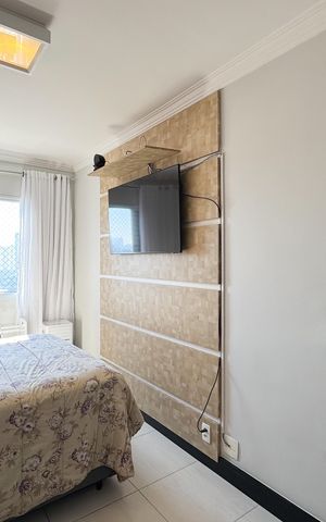 Apartamento à venda com 87m², 3 quartos e 2 vagas Apartamento à venda com 87m², 3 quartos e 2 vagasSuíte