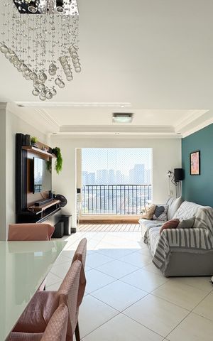 Apartamento à venda com 87m², 3 quartos e 2 vagas Apartamento à venda com 87m², 3 quartos e 2 vagasSala