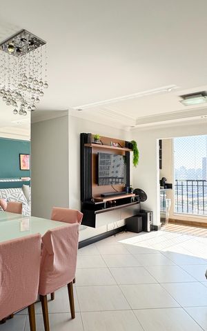 Apartamento à venda com 87m², 3 quartos e 2 vagas Apartamento à venda com 87m², 3 quartos e 2 vagasSala