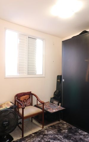 Apartamento à venda com 70m², 3 quartos e 2 vagasQuarto 2