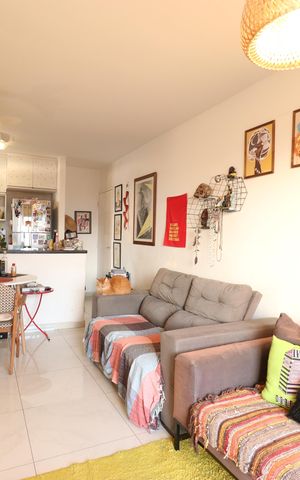 Apartamento à venda com 70m², 3 quartos e 2 vagasSala