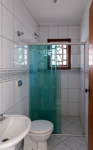 Casa à venda com 110m², 3 quartos e 1 vagaBanheiro do Quarto 3 suíte